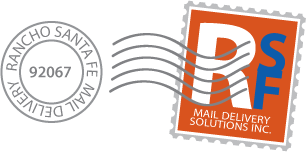 RSF Mail Delivery Solutions Logo